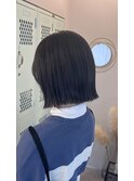 切りっぱなしボブ