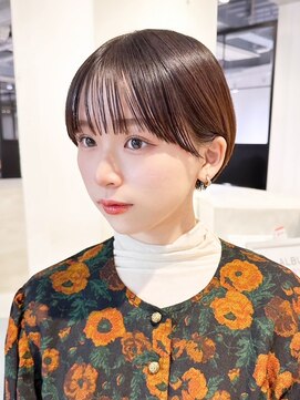 アイティー バイ アルバム 中野店(IT by ALBUM) 美髪エモージュカーキベージュニュアンスカラー_ba487241