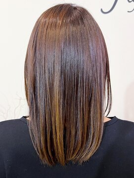 レポヘアー(Repos hair) 20代30代40代シークレットハイライト透明感アッシュベージュ