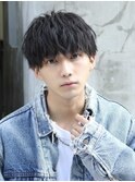 無造作マッシュ/ルーズパーマ
