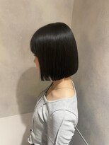 アオ(AO。)&nbsp;ぱつっとボブ/切りっぱなし/ボブヘア