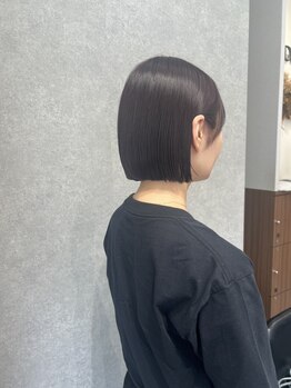 ミモザ(Mi.mosa)の写真/女性スタイリストのみ～30代からの髪質変化に合わせて～艶感とおしゃれ染めが叶うイノアカラーをご用意★