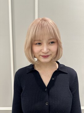 ネオリーブギンザ 銀座店(Neolive GINZA) (銀座) ブロンドカラー　ミニボブ