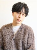 前髪パーマ/コンマヘア/波巻き/無造作パーマ/本牧