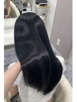 ナビ 金沢駅前店(navi)&nbsp;艶ネイビー×髪質改善トリートメント