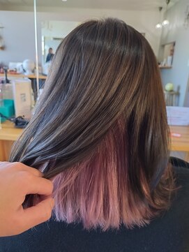 アグー(Aguu) インナーカラーピンク