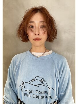 アオイ(aoi.) オレンジミニボブ