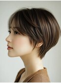 小顔ショート#ショート#ボブ#30代#40代
