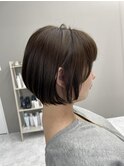 丸みショート 【中野美容室/ショートボブ/顔周りレイヤー】