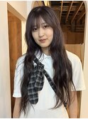 透明感カラー グレージュ ラベージュ 韓国風ヘア 10代20代