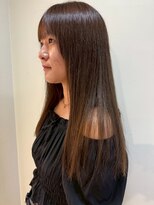 パーミル ヘア クマモト(permille ‰ hair Kumamoto)&nbsp;ロング×うる艶ブラウン