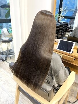 セイドット フクオカ(Say.FUKUOKA) 【レディース・大名】艶髪ストレート×髪質改善×時短ヘア