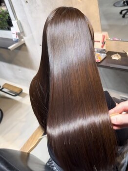 エクラス(ECLAS)の写真/【2025年10月中崎町にNewOpen!】髪質改善&縮毛矯正専門Salonだから、髪のキレイが長続きする◇