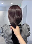 ブリーチなしダブルカラーで作る艶々ラベンダーピンク