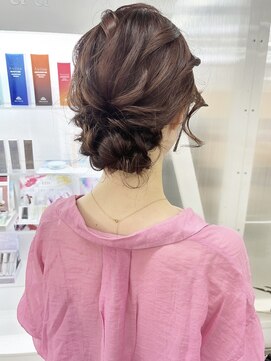 オー(OOO) 浴衣ヘア◯