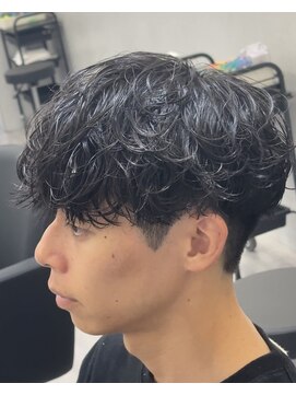 ビカムメンズヘアー 栄店(become men's hair) シャドウパーマダウンパーマ韓国メンズパーマ