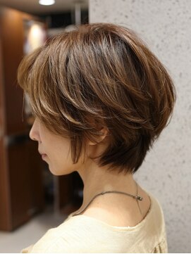 リシェール リーフ 越谷(RICHAIR leaf) 黒髪/オリーブグレー/小顔/ココアベージュ/越谷駅