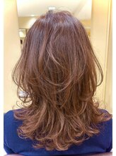 リノヘア 長野岡谷店(RINO Hair) 大人のエレガントウルフ