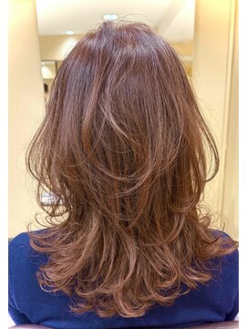 リノヘア 長野岡谷店(RINO Hair) 大人のエレガントウルフ