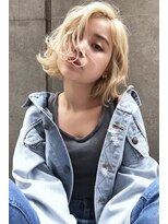 ヘアサロンエム 川越(HAIR SALON M)&nbsp;ブリーチ/ダブルカラー/ミルクティーベージュ/グレージュ/川越