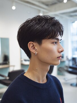 クレビアテン(CreBiA ten_) メンズショート/ニュアンスパーマ