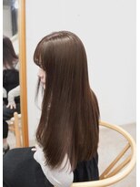 アリー 原宿 表参道(ALLY)&nbsp;ALLY稲木 髪質改善×ブリーチなしグレージュカラー