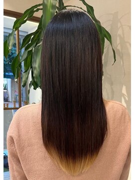 レグルス ヘア デザイン ニシジン 西新店(Reglus hair desigh) 髪質改善/ストレートロング/インナーカラー