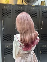 ヴァイス 渋谷店(VAICE)&nbsp;ペールピンク/裾カラー/エンドカラー