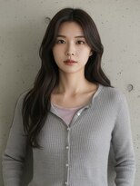 エイチ ウルフカット 大阪梅田(811)&nbsp;レイヤーボブヘアカラーバレイヤージュ50代くるみちゃんヘア
