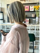 ヘアーリビング 730 宜野湾&nbsp;730 design color バレイヤージュ/ダブルカラー/ブリーチ