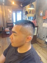 ヘアーデザインループ(HAIR DESIGN LOOP)&nbsp;BUZZスタイル【坊主フェードカット】
