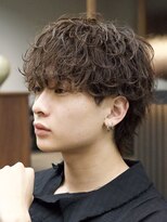 ノードオム 栄(NODE HOMME)&nbsp;シャドウパーマニュアンスパーマ波巻きスパイラルパーマ名古屋栄