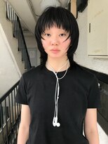 ネロ ヘアサロン 渋谷(NERO HAIR SALON)&nbsp;【加藤木麻彩】シャギーウルフ/シャギーオン眉