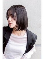 スリーランドメゾン 鶴見区横堤(THREELAND maison)&nbsp;ミルクティーブロンド/ダークブルー/デジタルパーマ/鶴見区