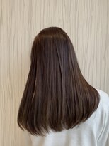 ビスカーム 浦和店(Vis calm)&nbsp;艶を最大限に引き立てる＊品のある艶髪ショコラブラウンカラー
