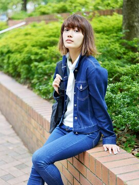 リッカ(RICCA) 【RICCA】切りっぱなし外ハネボブ