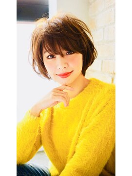 ボニークチュール(BONNY COUTURE) 【大人のヘアスタイル】大人可愛いショートボブ！