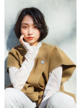 グラム 高田馬場(glam) キュートなショートボブ