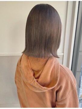 バブ バイネオリーブ(Bab by neolive) グレージュ切りっぱなしBOB