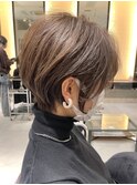 【LA'BO三浦】ショート×柔らかベージュ