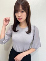 マリアバイアフロート(Maria by AFLOAT) 【山田】アッシュグレージュ内巻きワンカールミディ