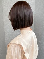 ショコラアッシュ イメチェンボブルフ×髪質改善[銀座]