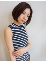 コンティロミー(CONTI ROMMY.)&nbsp;手ぐしでまとまる前下がりボブ/髪質改善/コンティロミー本厚木