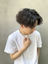 ツイストスパイラル×センターパート