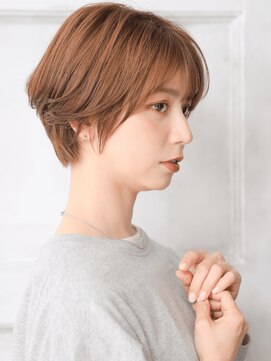 クラッチムク 博多口(CLUTCH muk.) 大人可愛い小顔ツヤ髪くびれショートボブヘルシースタイルA9