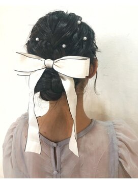 フェイブ(Fave) シンプルアップヘア