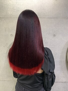 ザ ドット(THE DOT) ワインレッド テールカラー