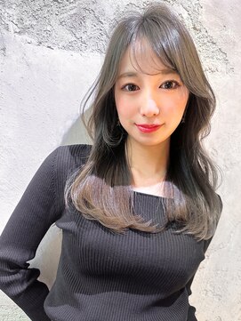 ロンドローズ 名古屋(Lond damaskRose) ブリーチ 酸性ストレート 白髪ぼかし トリートメント15