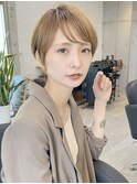 calna京橋　ショートボブ/丸みショート