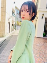 エイミー(Aimee) Aimee 町田 丸みボブ×ナチュラルブラック